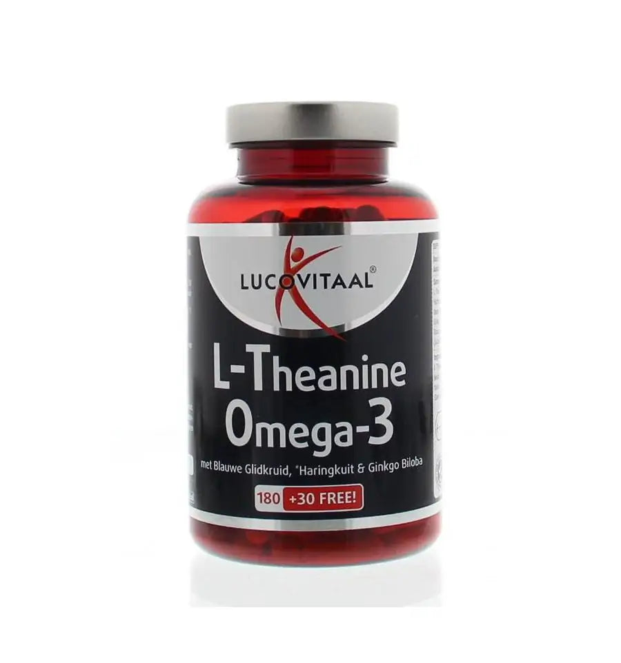 Lucovitaal L-theanine omega 3 210 capsules