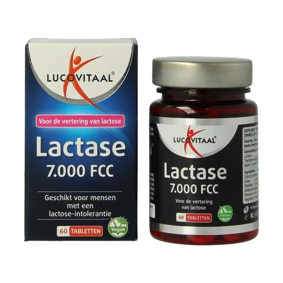 Lucovitaal Lactase 7000 FCC 60 tabletten