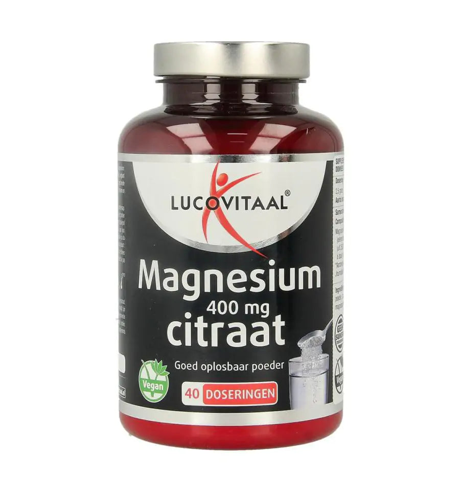 Lucovitaal Magnesium citraat 400 mg poeder 100 gram