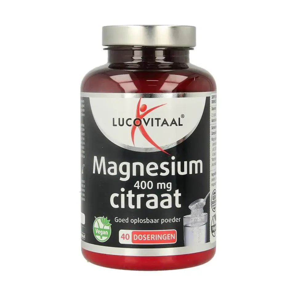 Lucovitaal Magnesium citraat 400 mg poeder 100 gram