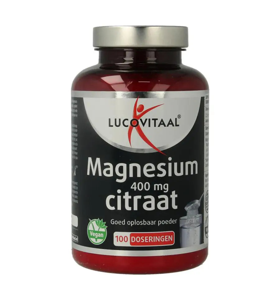 Lucovitaal Magnesium citraat 400 mg poeder 250 gram