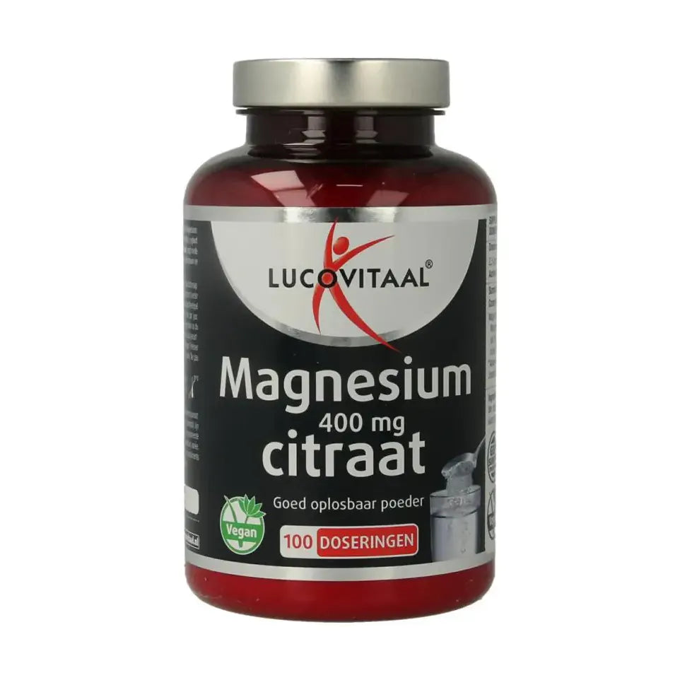 Lucovitaal Magnesium citraat 400 mg poeder 250 gram