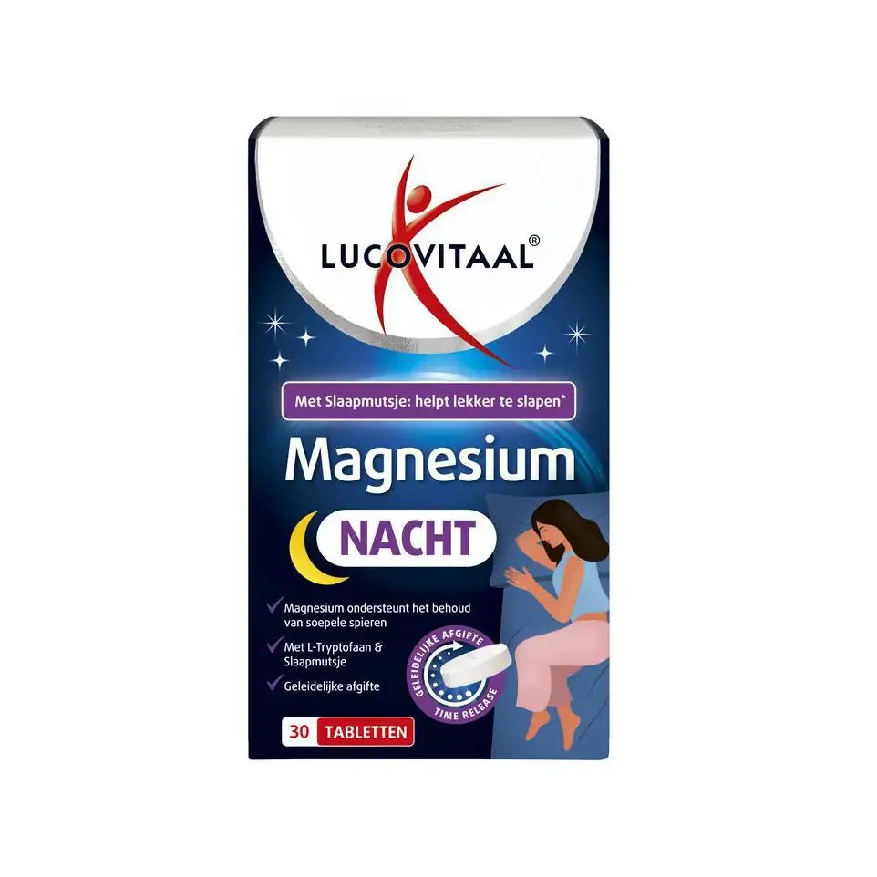 Lucovitaal magnesium nacht complex 60 tabletten
