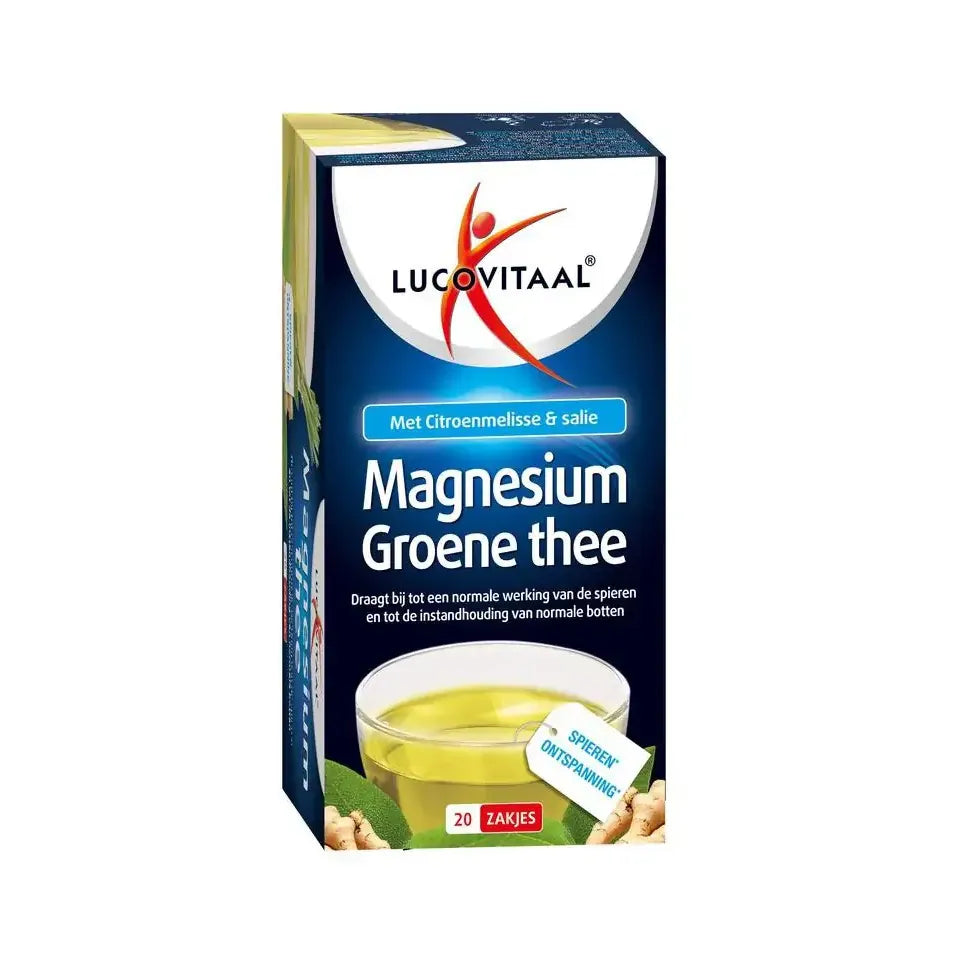 Lucovitaal Magnesium groene thee 20 zakjes