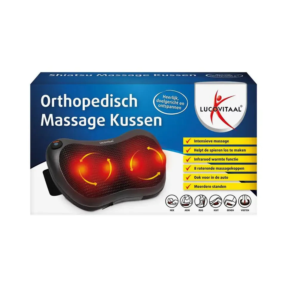 Lucovitaal Shiatsu massage kussen