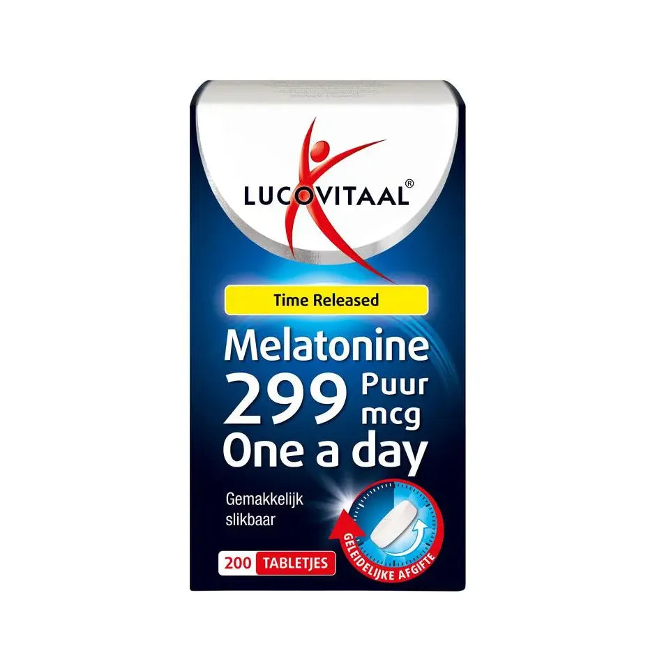 Lucovitaal Melatonine 299 mcg 200 tabletten