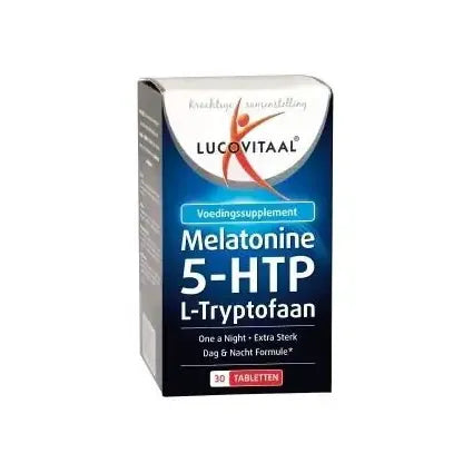 Lucovitaal Melatonine L-tryptofaan 0.1 mg 30 tabletten