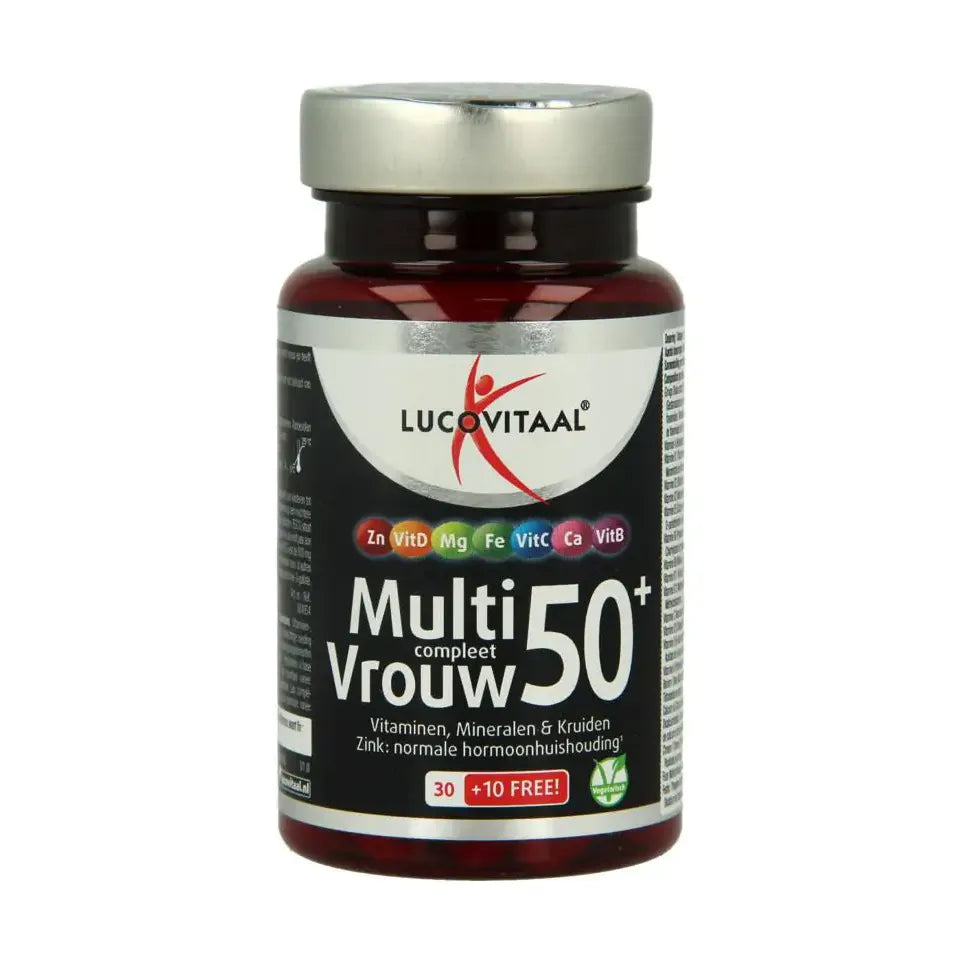 Lucovitaal Multi compleet vrouw 50+ 40 tabletten