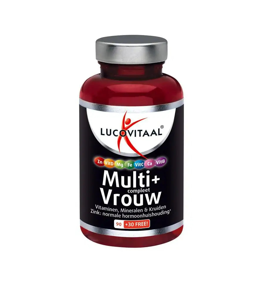 Lucovitaal Multi+ compleet vrouw 120 tabletten