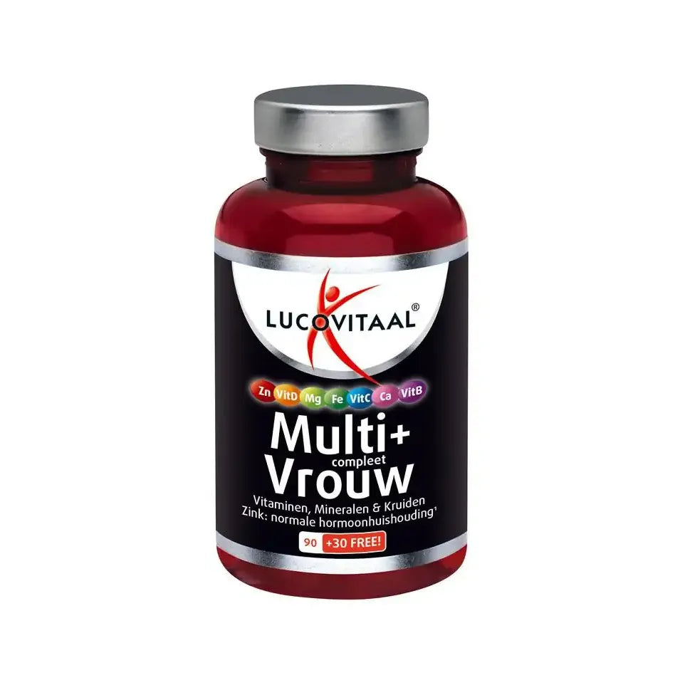 Lucovitaal Multi+ compleet vrouw 120 tabletten