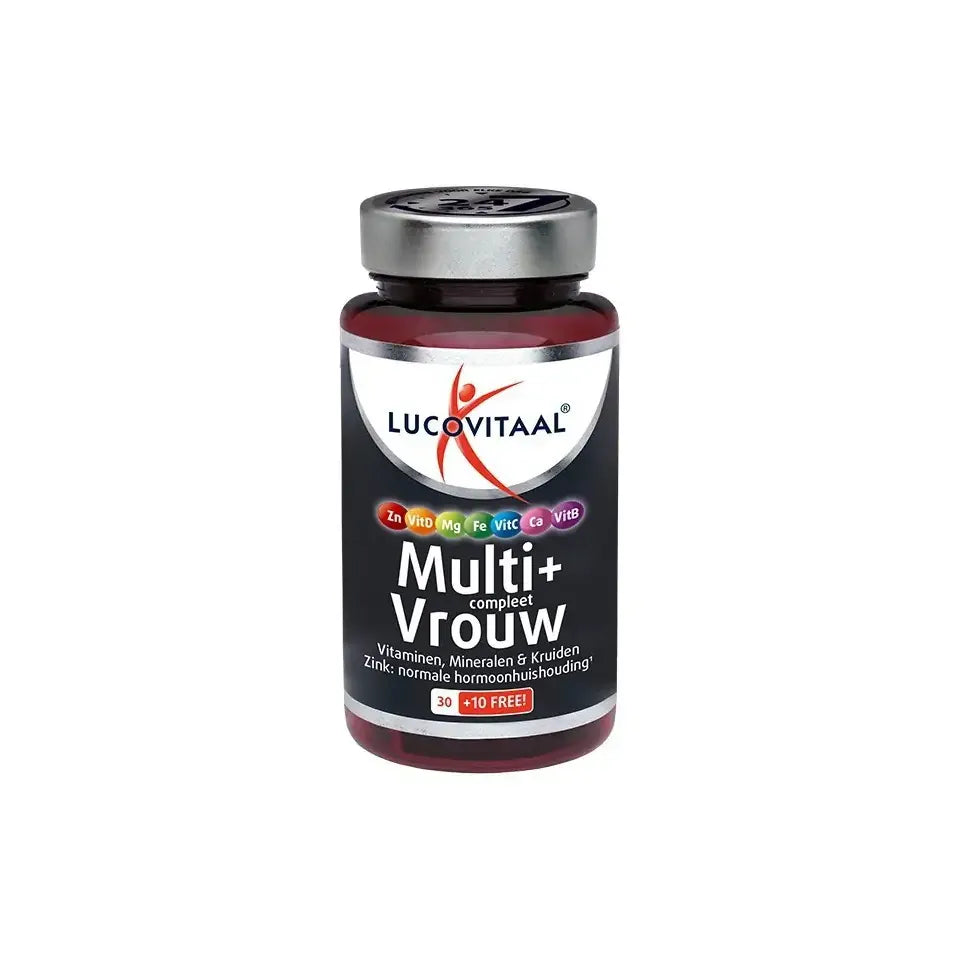 Lucovitaal Multi+ compleet vrouw 40 tabletten