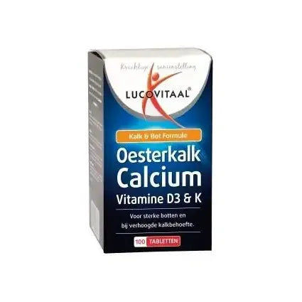 Lucovitaal Oesterkalk calcium 100 tabletten