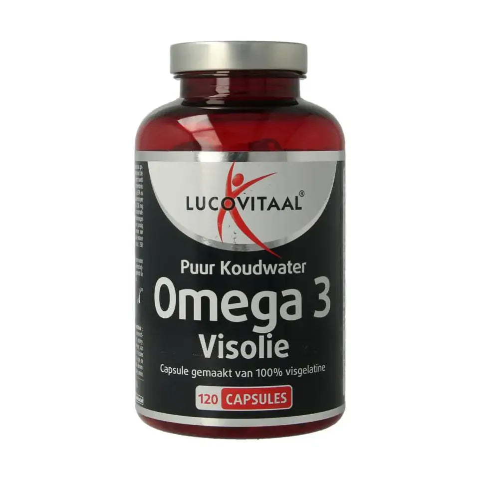 Lucovitaal omega 3 visolie puur koudwater 120 capsules