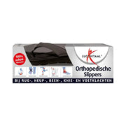 Lucovitaal Orthopedische slippers maat 45-46 zwart