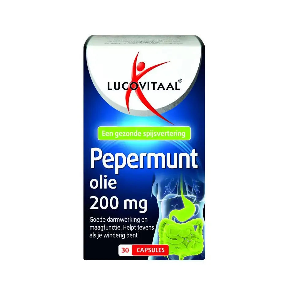 Lucovitaal Pepermuntolie 30 capsules