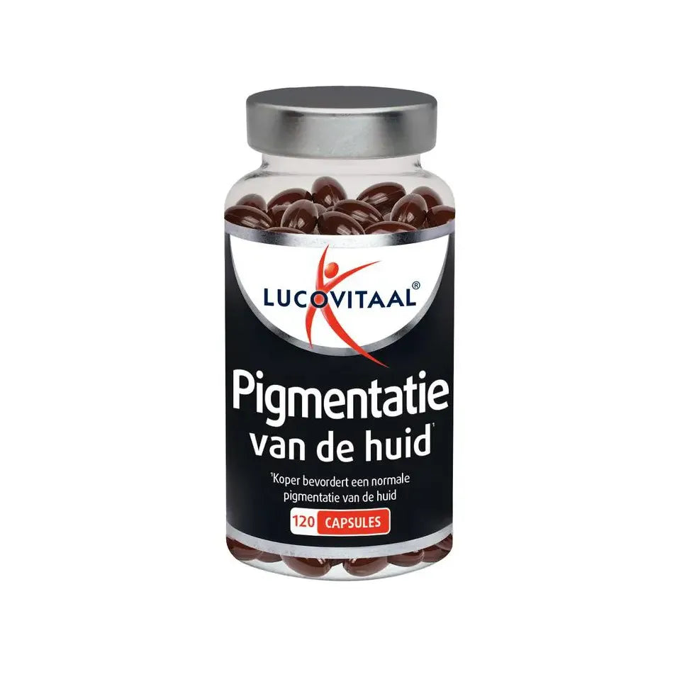 Lucovitaal Pigmentatie van de huid 120 capsules