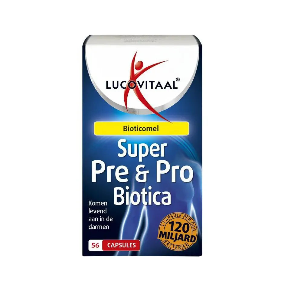 Lucovitaal Pre & probiotica 120 miljard 56 capsules