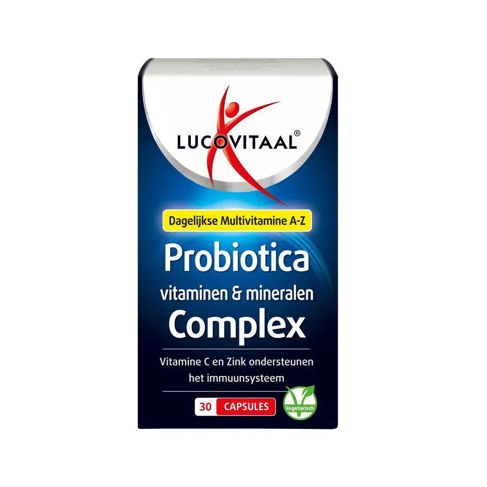 Lucovitaal Probiotica vitamine & mineralen complex 30 capsules