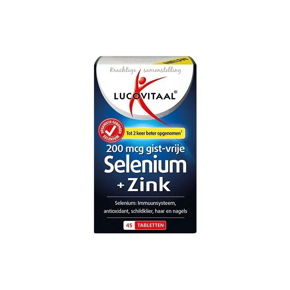 Lucovitaal Selenium zink 45 tabletten