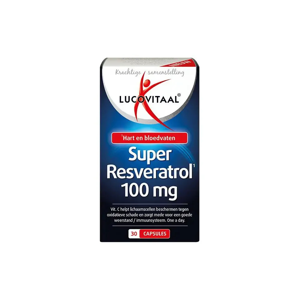 Lucovitaal Super resveratrol 30 vcaps