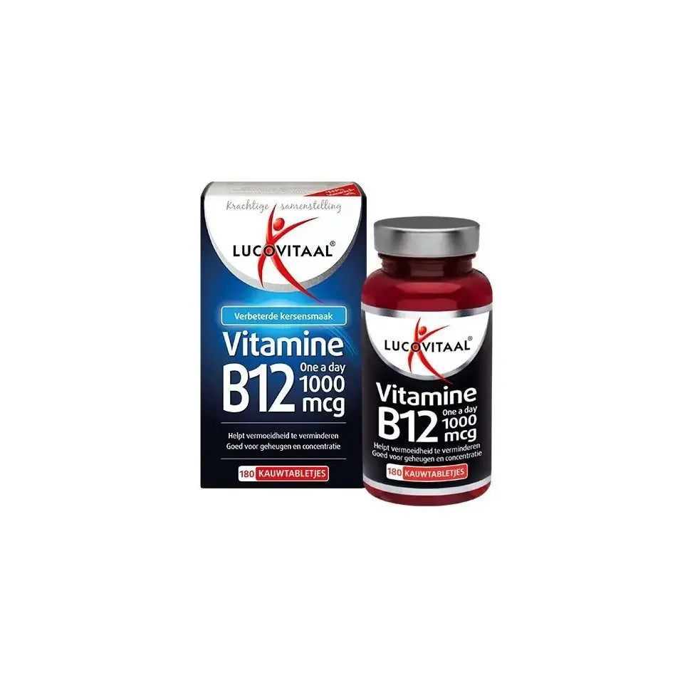 Lucovitaal Vitamine B12 1000 mcg 180 kauwtabletten