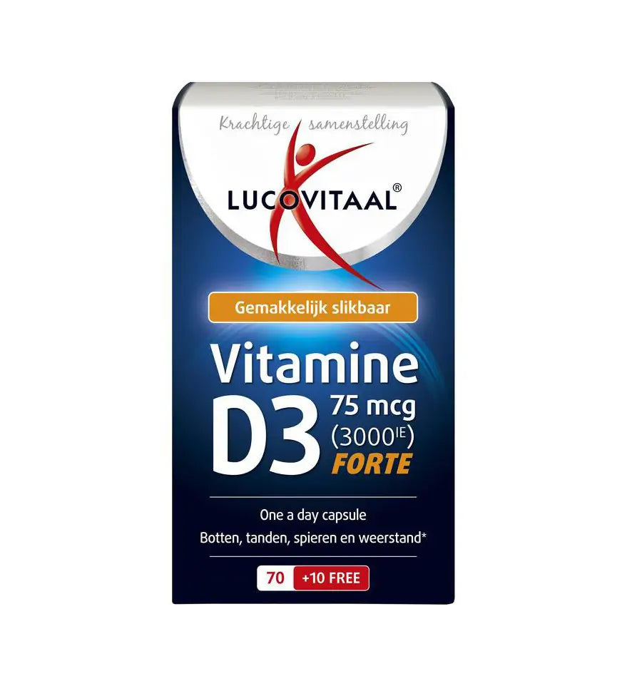 Lucovitaal Vitamine D3 75 mcg 70 capsules