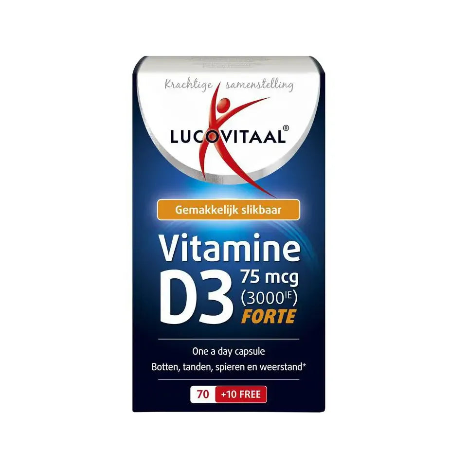 Lucovitaal Vitamine D3 75 mcg 70 capsules