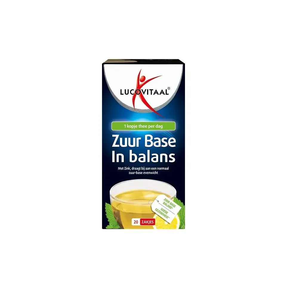 Lucovitaal Zuurbase thee 20 zakjes