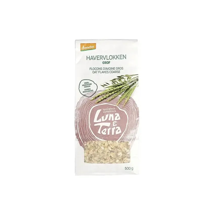 Luna E terra Havervlokken grof 500 gram