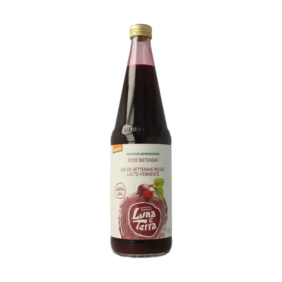 Luna E terra Rode bietensap melkzuur 700 ml