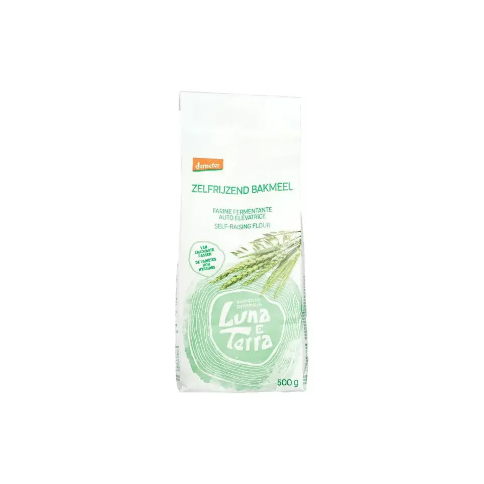 Luna E terra Zelfrijzend bakmeel 500 gram