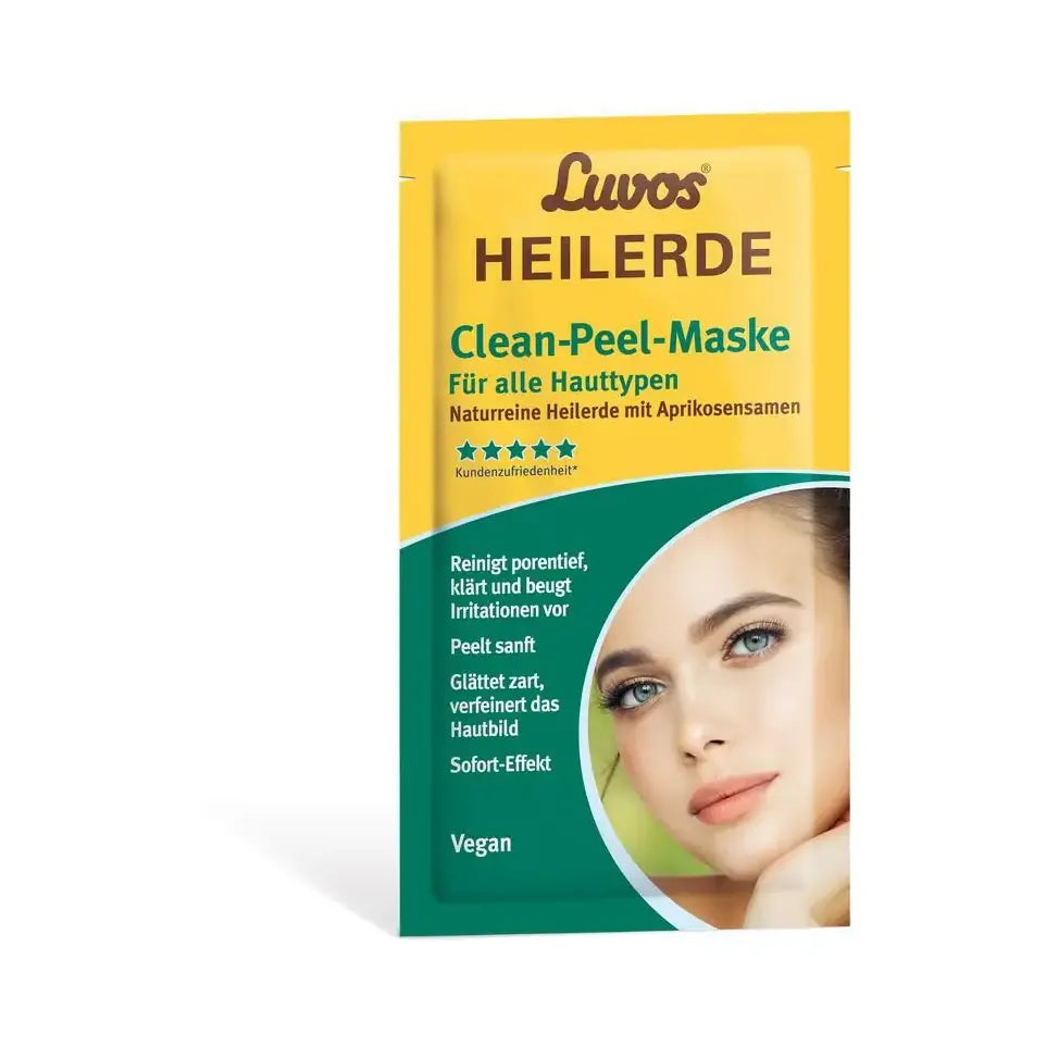 Luvos Heilaarde clean-peel masker alle huidtypes 7.5 ml 2