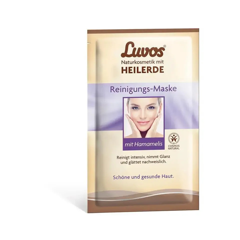 Luvos Crememasker reinigend 7.5 ml 2 stuks