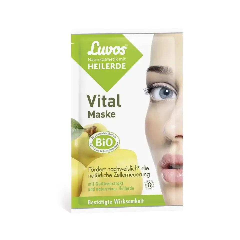 Luvos Crememasker vital 7.5 ml 2 stuks