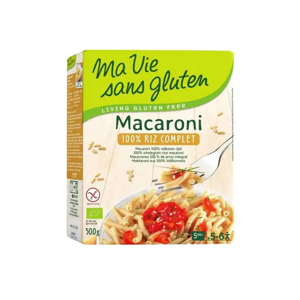 Ma Vie Sans Gluten Macaroni van volkoren rijst 500 gram
