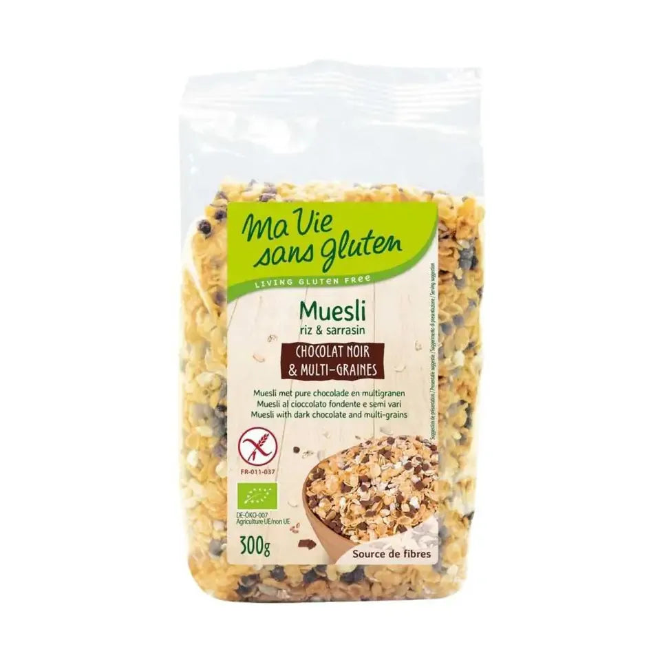 Ma Vie Sans Gluten Muesli chocolade en multigranen 300 gram