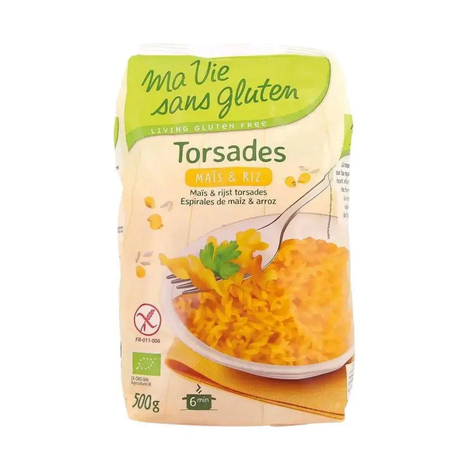 Ma Vie Sans Gluten Rijst/mais spirelli 500 gram