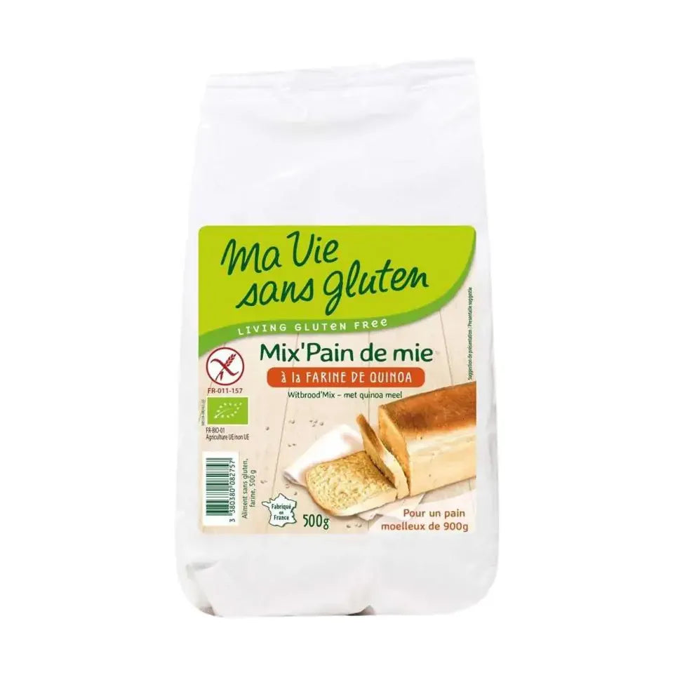 Ma Vie Sans Gluten Wit broodmix met Quinomeel 500 gram