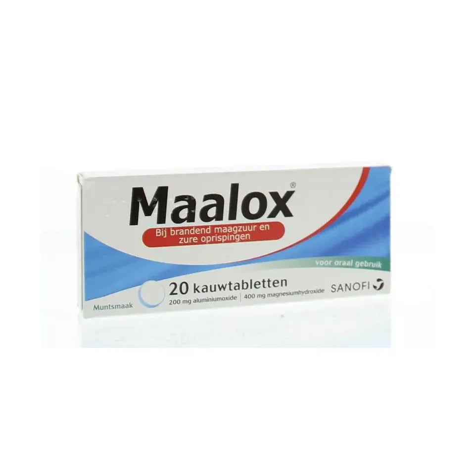 Maalox 20 kauwtabletten