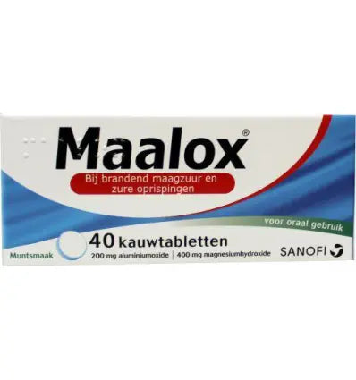 Maalox 40 kauwtabletten