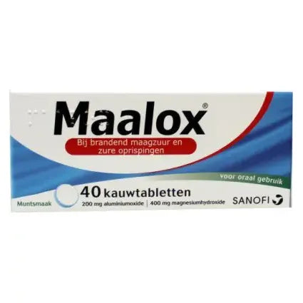Maalox 40 kauwtabletten