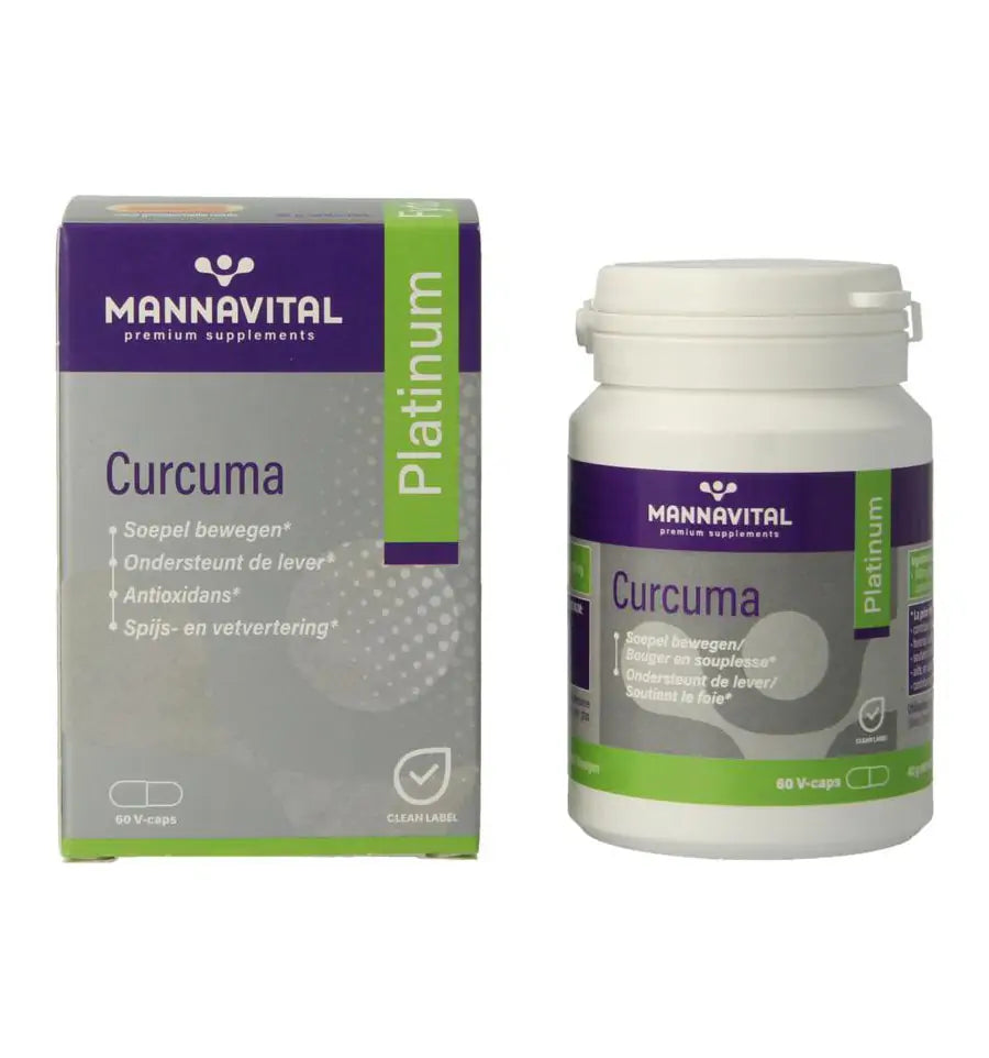 Mannavital Curcuma platinum 60 vcaps