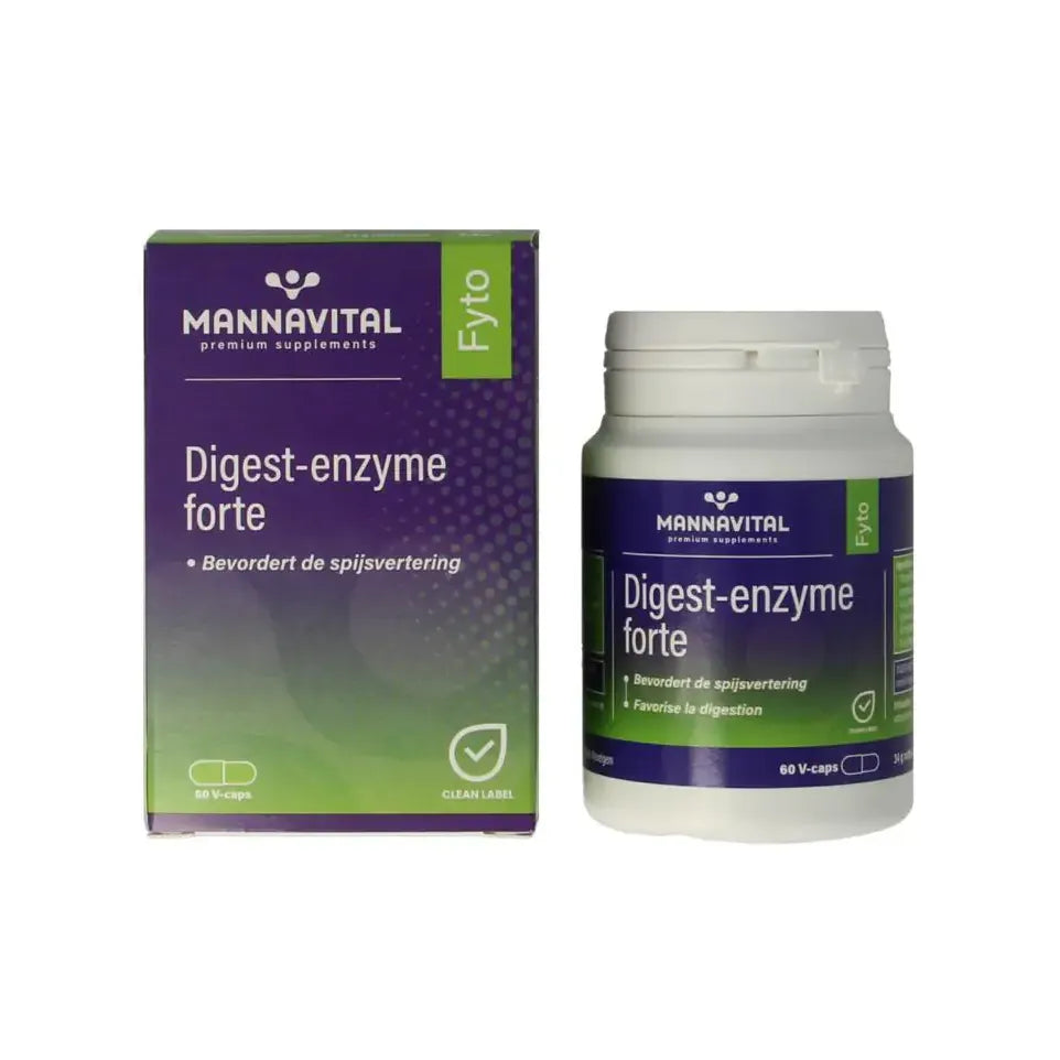 Mannavital Digest enzyme forte 60 vcaps
