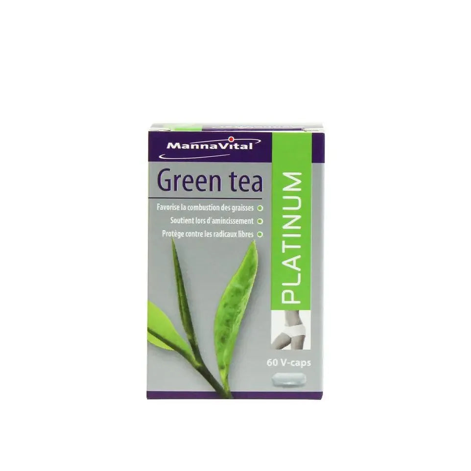 Mannavital Green tea platinum 60 vcaps