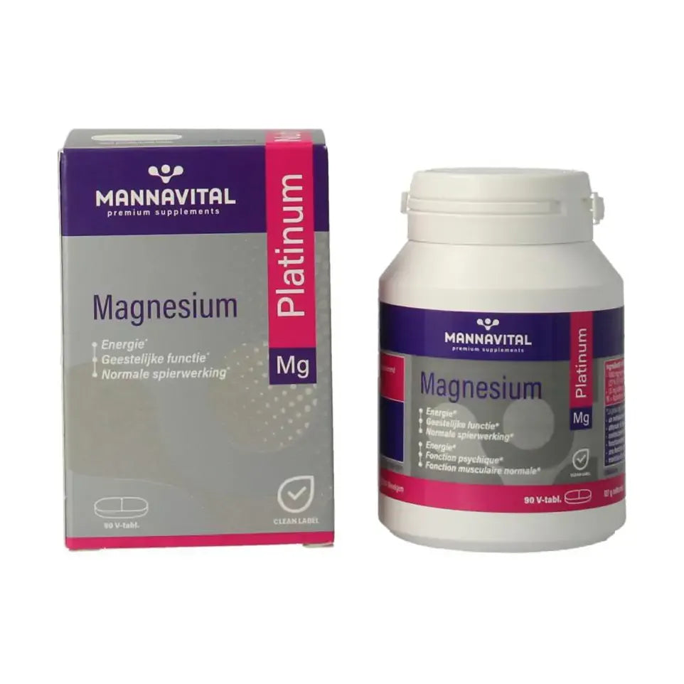 Mannavital Magnesium platinum 90 tabletten