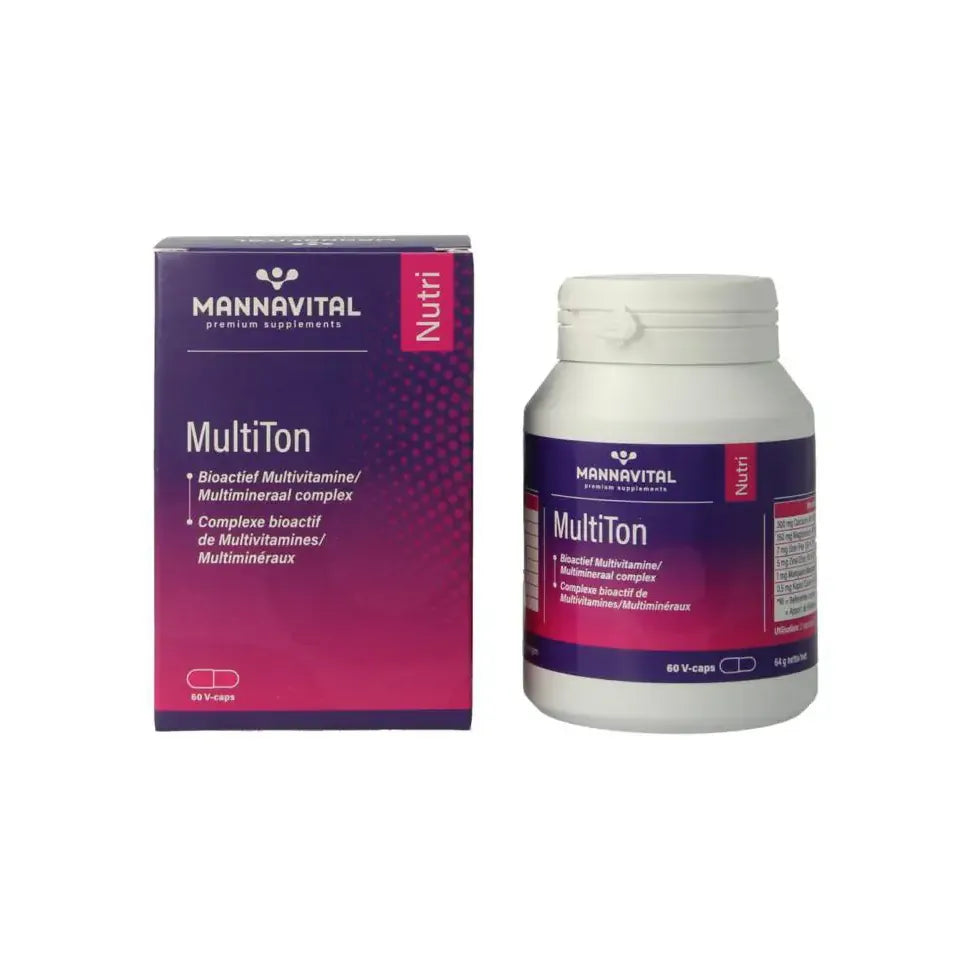 Mannavital Multiton 60 vcaps