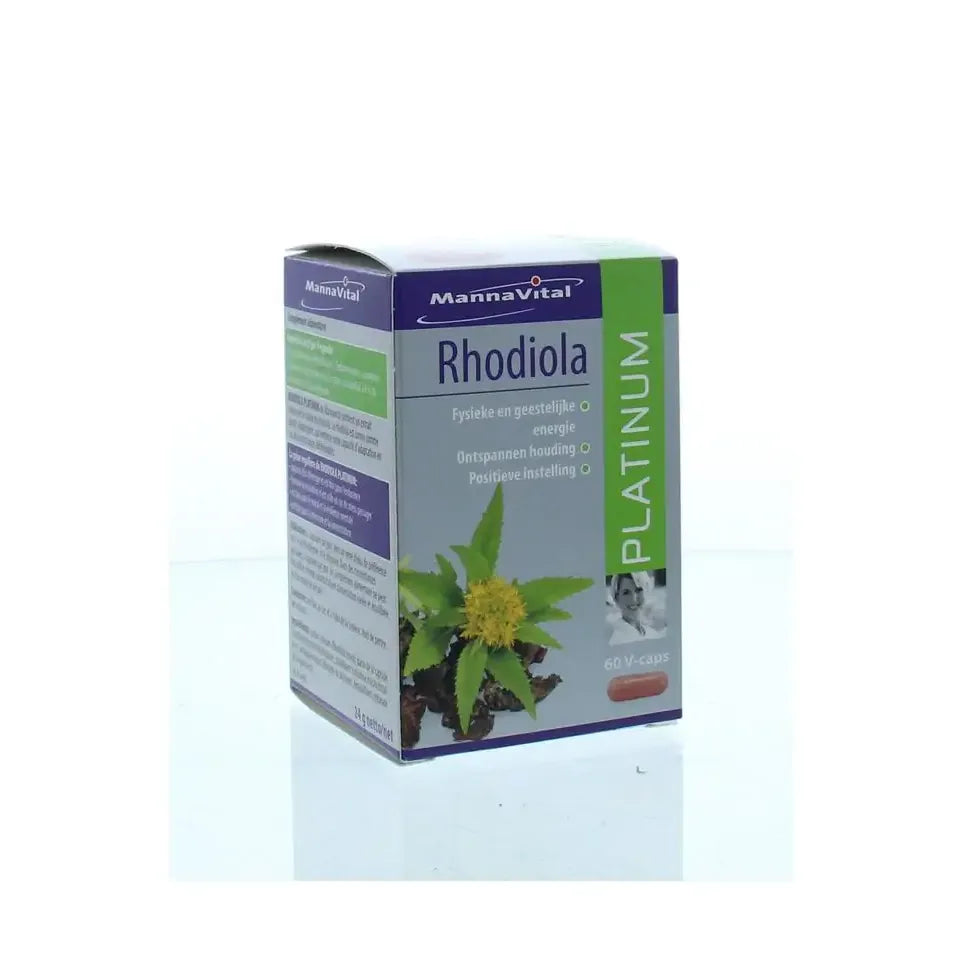 Mannavital Rhodiola platinum 60 vcaps