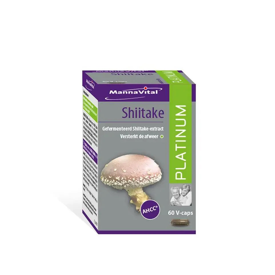 Mannavital Shiitake platinum 60 vcaps