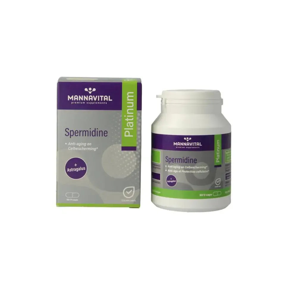 Mannavital Spermidine biologisch 60 vcaps