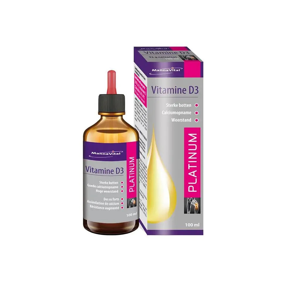 Mannavital Vitamine D3 platinum 100 ml